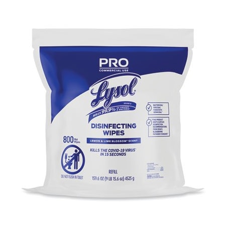 Lysol WIPES, DSINFCT, BAG, 2-800 99857CT